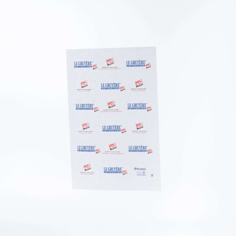 BioPaper Leaf anpassbar - Feuchtigkeitsabweisendes / fettabweisendes Verpackungspapier