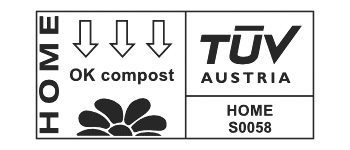 logo TUV Austria ok compost home